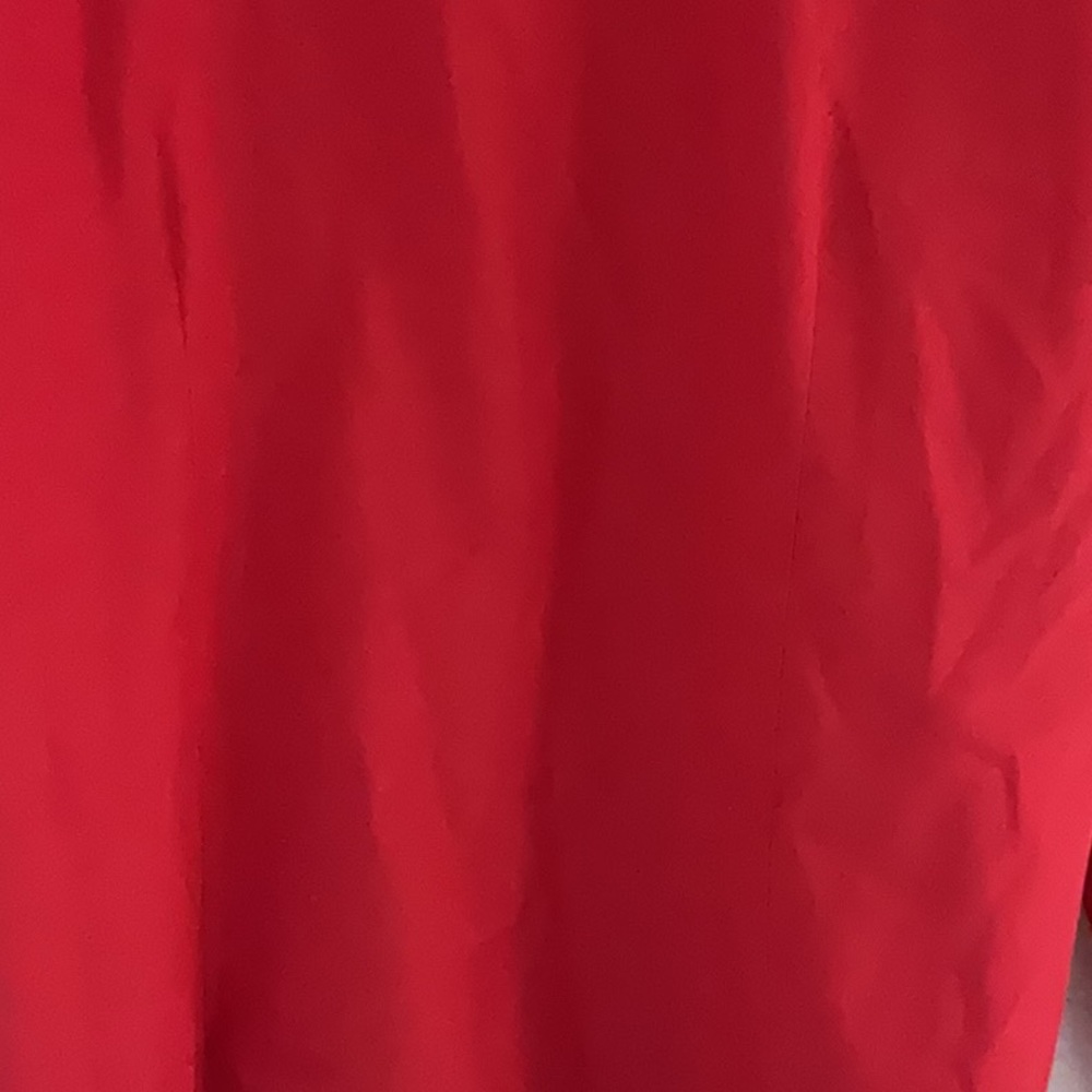 Talbots Wrinkle Resistant Stretch Button Up Shirt, Size 14, Red, Cotton - Picture 3 of 9